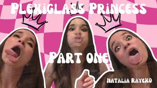 4K Plexiglass Princess Natalia Raye - Part 1