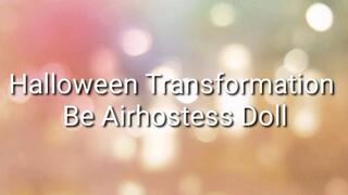 Halloween Transformation : Become An Airhostess Doll