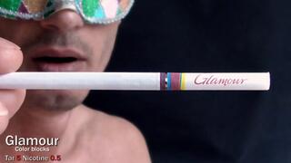 Smoking Glamour Color Blocks Superslims closeup