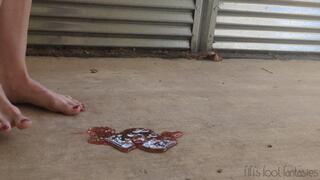 Fifi getting stuck in melted gummies for the first time replay