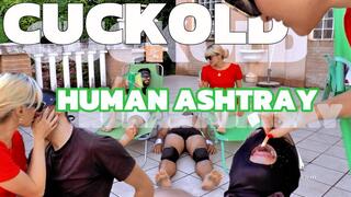 REAL CUCKOLD: CUCKOLD HUMAN ASHTRAY