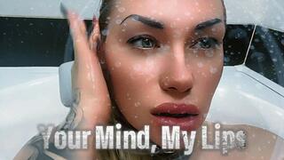 Lip Tease in the Bath Cum for My Perfect Lips, My Lips Pet