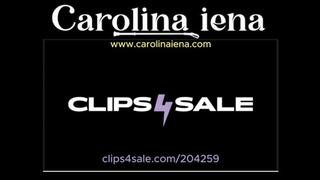 Horny Carolina Iena - Blasphemy Dildo ride JOI Cum! sub eng