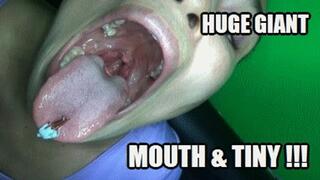 MOUTH FETISH 241020KSARC2 SARAI HUGE GIANT MOUTH VORING THREAT SHOW + FREE SURPRISE SHOW (LOWDEF SD MP4 VERSION)