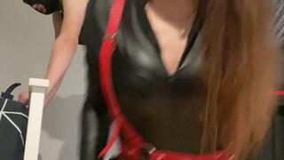 Pegging Queen| Dirty bitch holes training