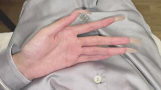 #70 - Looking at my long natural nails