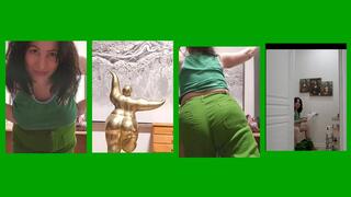 Sweet Pea Takes A Pee w Surprise