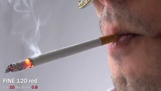 Smoking FINE 120s Red closeup