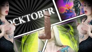 Locktober anal goon challenge : CHASTITY, DILDO , GOONING , GOONER
