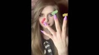 Playing with Gummies and Playdoh Men