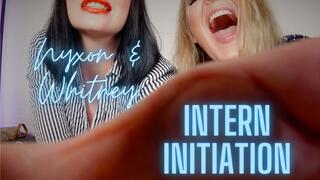 Nyxon & Whitney Intern Initiation HD 1080p MP4