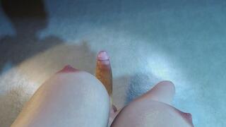 Giantess growing penis