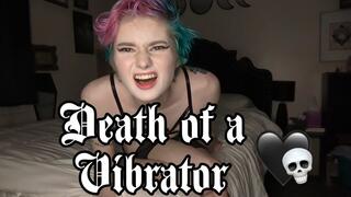 Priestess Poison Pounds Themselves While Prone into a Powerful Orgasm