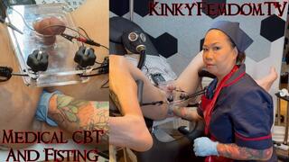 Medical CBT and Fisting ft Glove Mistress Li Ying Maz Morbid - nurse medfet fetish anal electrics