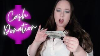 Cash Donation