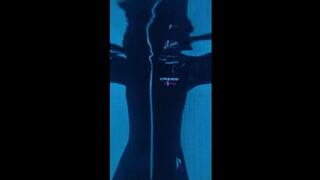 snorkel scuba wetsuit swimming in pool underwater