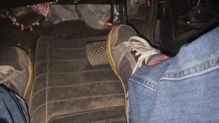 Morning drive in skate shoes
