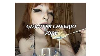 GIANTESS CHEERIO VORE