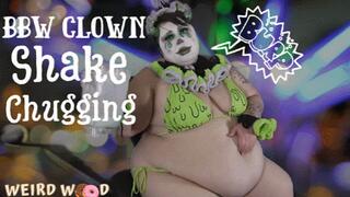 BBW Slime Clown Shake Chugging - WMV