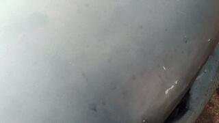 In flip-flops pumping pedals and very close up (1)