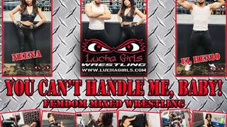 1284-You Can’t Handle Me Baby - Femdom Mixed Wrestling