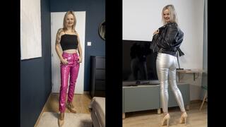 Anastasia wearing two hot outfits