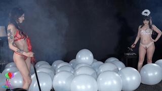 Angel and Jade in a Halloween Tale of Good v Evil HD (1920x1080)