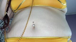 BBW Slave Leia Chug And Burp