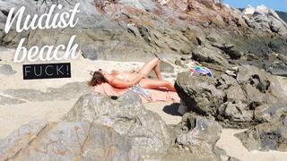 ??That was a sunny day at a nudist beach there was nobody near so I started to please myself!