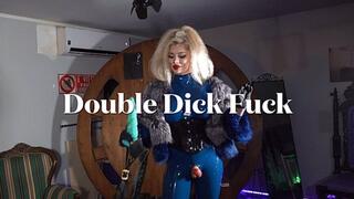 TS DOUBLE DICK FUCK FUR Slavena