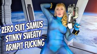 Zero Suit Samus Stinky Sweaty Armpit Fucking
