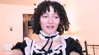 Diaper Slave Harley Messes in Maid Outfit