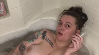 A little bath tub fun