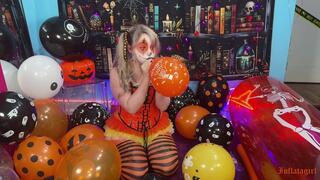 Punkin' Blows and Gives Love To Halloween Balloons