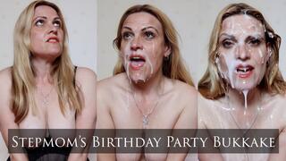 Stepmom Birthday Party Bukkake