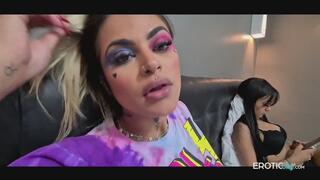 Foot fetish extreme! Horny teens love to satisfy each other with their feet!