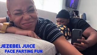 Face Farting Fun With Jezebel Juice