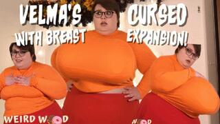 Velma Gets Cursed With Breast Expansion - WMV
