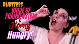 Giantess Bride Of Frankenstein Is Hungry And Horny - MP4