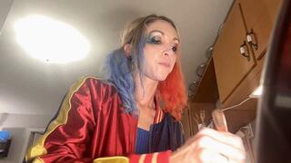 Harley Quinn's Halloween Dinner and POV Burps