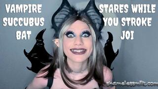 VAMPIRE SUCCUBUS BAT CREEPY STARE JOI