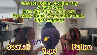 Passing The Tiny From Ass to Ass Filled with Gas!