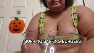 BURPING BARFING BURGERS