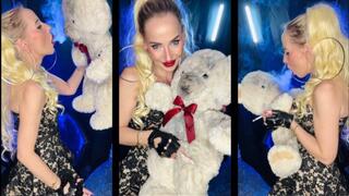 The smoking witch made u a teddy bear and chain smokes 3 eve 120 for u