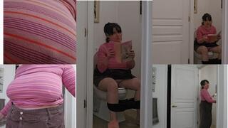 EXTREME COUGHING FROM EATING CHOCOLATE Peeing Feeding Reading and Detoxing