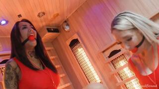 Rachel & Emma in: Turning Up the HEAT: Busty Knotted Up LifeGuard TakeOver Follows Fiendish Bandit Confrontation! (HD)