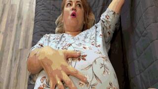 The Growing Belly of the Giantess: The Secret of the Tiny Lover! WMV