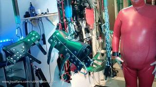 Rubber Suspension and Fucking Machine