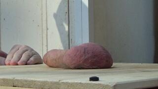 CRUSHING HIS COCK IN MY CHUNKY PINK ANIME SHOES CAMERA 3