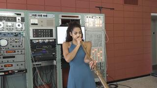 Eden Tries Out the Tibetan Horns (MP4 - 1080p)